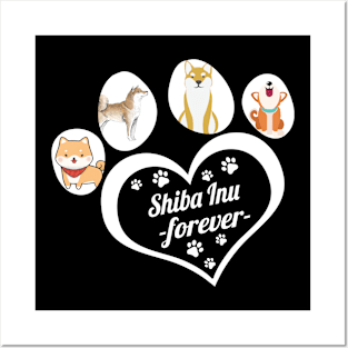 Shiba Inu forever Posters and Art